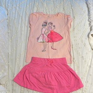Children’s Place skort it’s set size medium 7/8